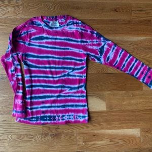 Les Coyotes de Paris tie dye shirt